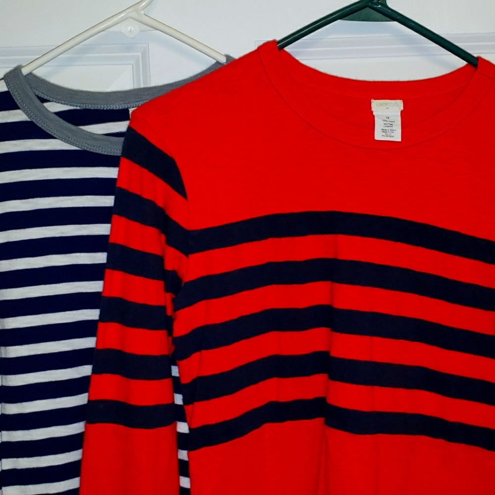 Two long sleeve shirts